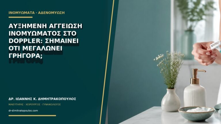 Αυξημένη αγγείωση ινομυώματος στο Doppler: σημαίνει ότι μεγαλώνει γρήγορα;
