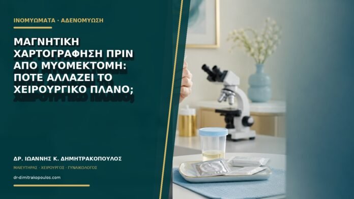 Μαγνητική χαρτογράφηση πριν από μυομεκτομή: πότε αλλάζει το χειρουργικό πλάνο;