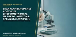 Επαναλαμβανόμενες αποτυχίες εμβρυομεταφοράς με μικρό ινομύωμα: χρειάζεται αφαίρεση;
