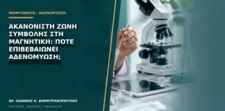 Ακανόνιστη ζώνη συμβολής στη μαγνητική: πότε επιβεβαιώνει αδενομύωση;