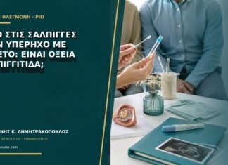 Υγρό στις σάλπιγγες στον υπέρηχο με πυρετό: είναι οξεία σαλπιγγίτιδα;