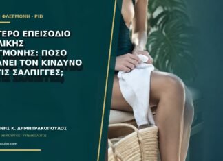 Δεύτερο επεισόδιο πυελικής φλεγμονής: πόσο αυξάνει τον κίνδυνο για τις σάλπιγγες;