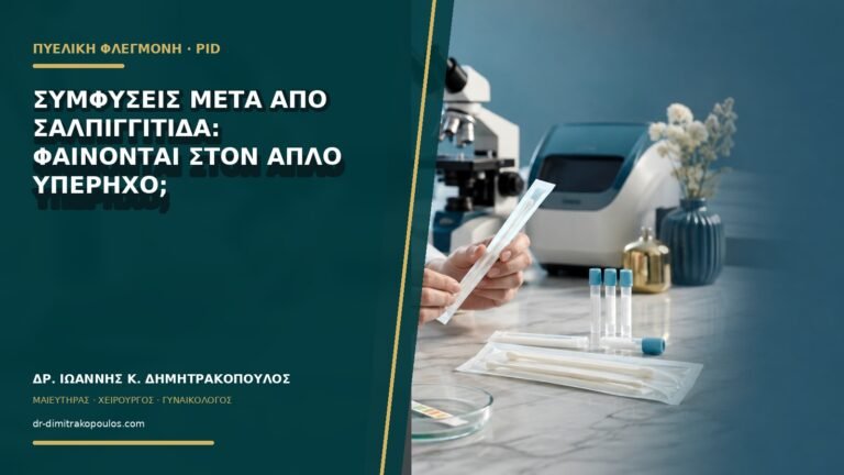 Συμφύσεις μετά από σαλπιγγίτιδα: φαίνονται στον απλό υπέρηχο;