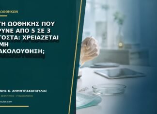 Κύστη ωοθήκης που μίκρυνε από 5 σε 3 εκατοστά: χρειάζεται ακόμη παρακολούθηση;
