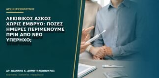 Λεκιθικός ασκός χωρίς έμβρυο: πόσες ημέρες περιμένουμε πριν από νέο υπέρηχο;