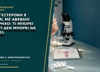 Προγεστερόνη 8 ng/mL με αβέβαιο υπέρηχο: τι μπορεί και τι δεν μπορεί να δείξει;