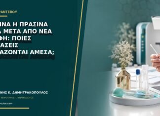 Κίτρινα ή πράσινα υγρά μετά από νέα επαφή: ποιες εξετάσεις χρειάζονται άμεσα;