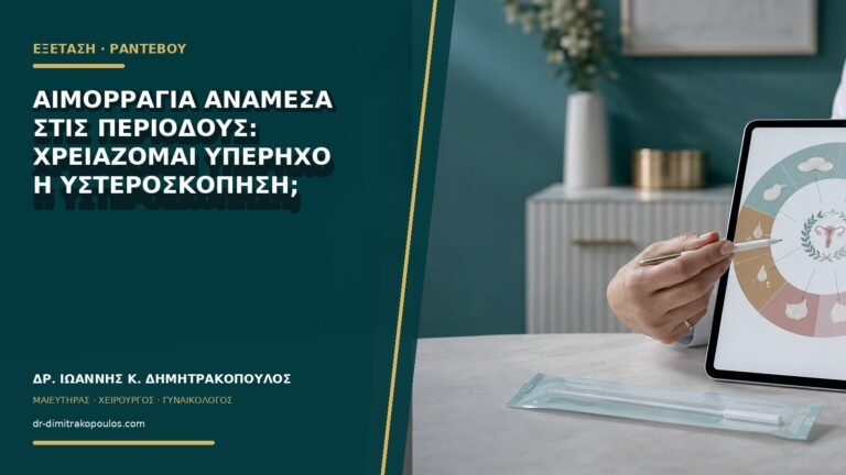 Αιμορραγία ανάμεσα στις περιόδους: χρειάζομαι υπέρηχο ή υστεροσκόπηση;