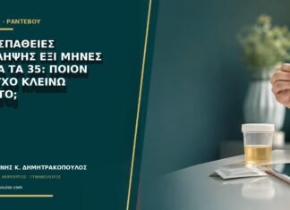 Προσπάθειες σύλληψης έξι μήνες μετά τα 35: ποιον έλεγχο κλείνω πρώτο;