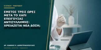 Εμετός τρεις ώρες μετά το χάπι επείγουσας αντισύλληψης: χρειάζεται νέα δόση;