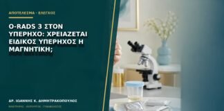O-RADS 3 στον υπέρηχο: χρειάζεται ειδικός υπέρηχος ή μαγνητική;