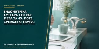 Ενδομητρικά κύτταρα στο Pap μετά τα 45: πότε χρειάζεται βιοψία;