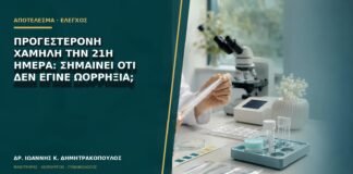 Προγεστερόνη χαμηλή την 21η ημέρα: σημαίνει ότι δεν έγινε ωορρηξία;