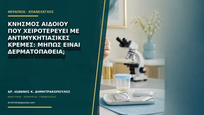 gynaikologikes-ypiresies-b77-14 Κνησμός αιδοίου που χειροτερεύει με αντιμυκητιασικές κρέμες: μήπως είναι δερματοπάθεια;