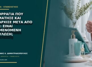 Αιμορραγία που σταμάτησε και ξανάρχισε μετά από LEEP: είναι αναμενόμενη επούλωση;