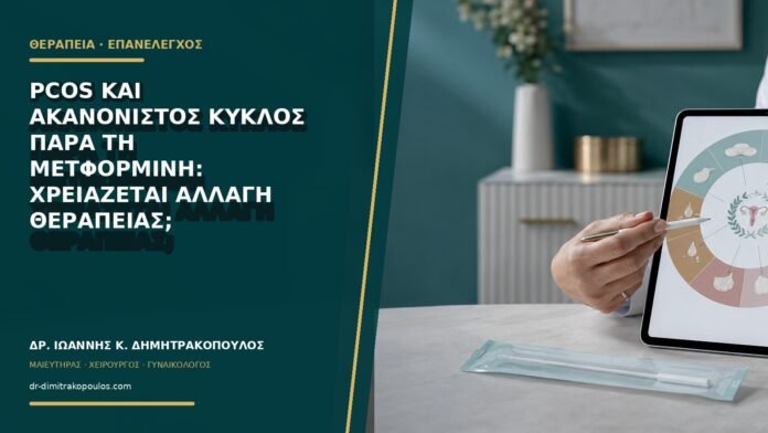gynaikologikes-ypiresies-b77-27 PCOS και ακανόνιστος κύκλος παρά τη μετφορμίνη: χρειάζεται αλλαγή θεραπείας;