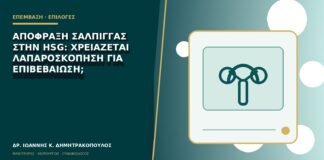 Απόφραξη σάλπιγγας στην HSG: χρειάζεται λαπαροσκόπηση για επιβεβαίωση;