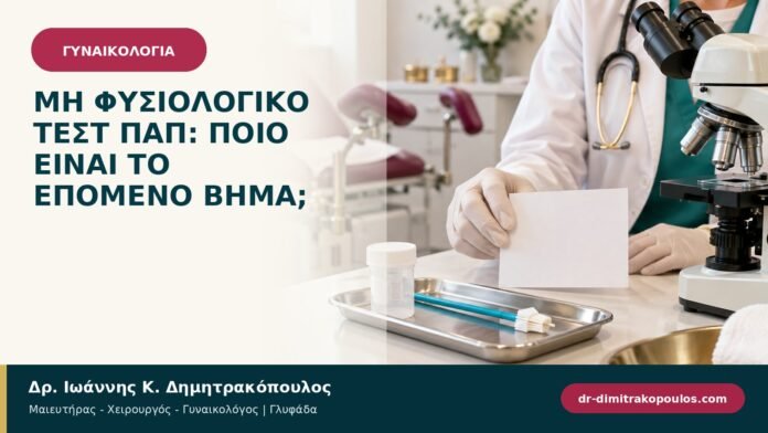 Μη φυσιολογικό Τεστ Παπ: ποιο είναι το επόμενο βήμα;
