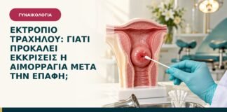 Εκτρόπιο τραχήλου: γιατί προκαλεί εκκρίσεις ή αιμορραγία μετά την επαφή;