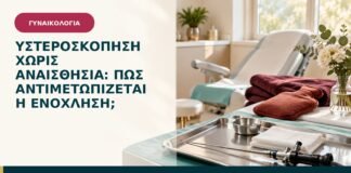 Υστεροσκόπηση χωρίς αναισθησία: πώς αντιμετωπίζεται η ενόχληση;
