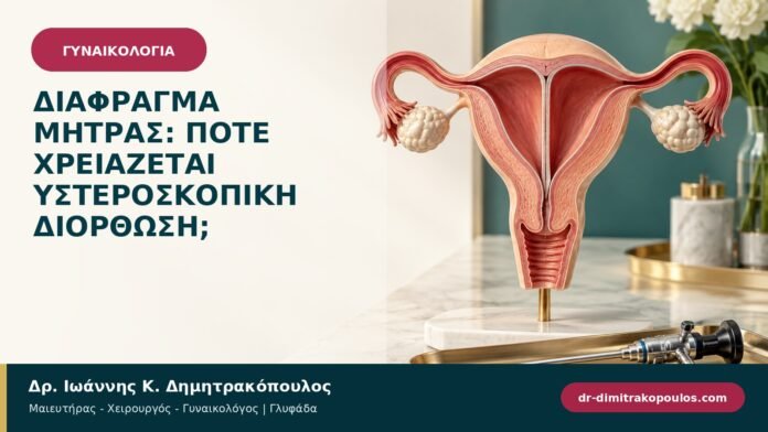 Διάφραγμα μήτρας: πότε χρειάζεται υστεροσκοπική διόρθωση;