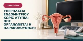 Υπερπλασία ενδομητρίου χωρίς ατυπία: πώς οργανώνεται η παρακολούθηση;