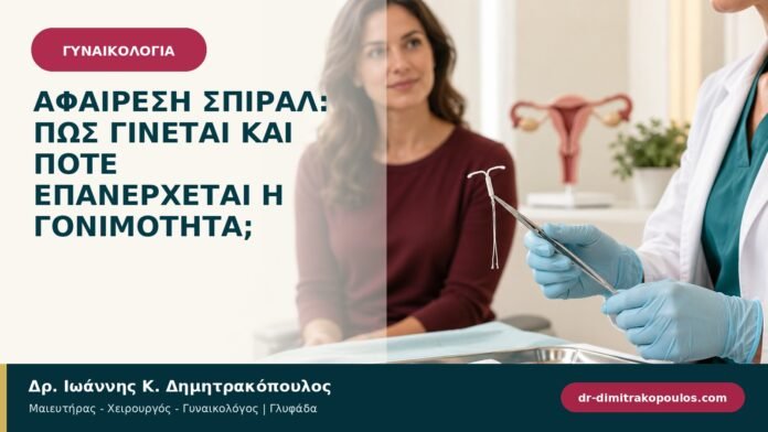 Αφαίρεση σπιράλ: πώς γίνεται και πότε επανέρχεται η γονιμότητα;