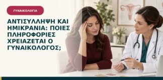 Αντισύλληψη και ημικρανία: ποιες πληροφορίες χρειάζεται ο γυναικολόγος;