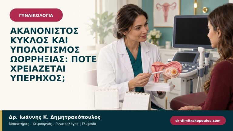 Ακανόνιστος κύκλος και υπολογισμός ωορρηξίας: πότε χρειάζεται υπέρηχος;