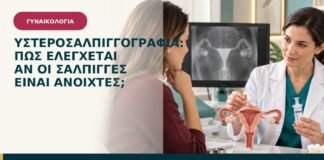 Υστεροσαλπιγγογραφία: πώς ελέγχεται αν οι σάλπιγγες είναι ανοιχτές;