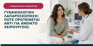 Γυναικολογική λαπαροσκόπηση: πότε προτείνεται αντί για ανοικτό χειρουργείο;