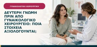 Δεύτερη γνώμη πριν από γυναικολογικό χειρουργείο: ποια στοιχεία αξιολογούνται;
