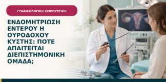 Ενδομητρίωση εντέρου ή ουροδόχου κύστης: πότε απαιτείται διεπιστημονική ομάδα;