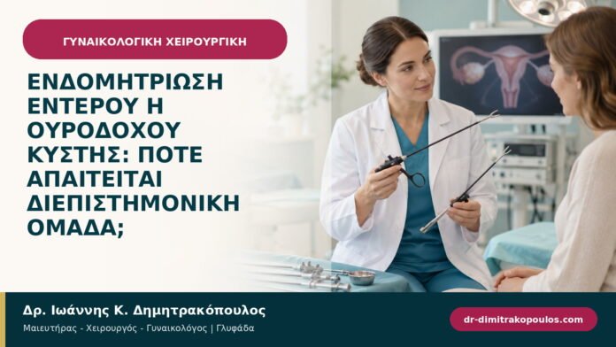 Ενδομητρίωση εντέρου ή ουροδόχου κύστης: πότε απαιτείται διεπιστημονική ομάδα; Ενδομητρίωση εντέρου ή ουροδόχου κύστης: πότε απαιτείται διεπιστημονική ομάδα;