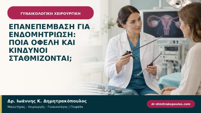 Επανεπέμβαση για ενδομητρίωση: ποια οφέλη και κίνδυνοι σταθμίζονται;