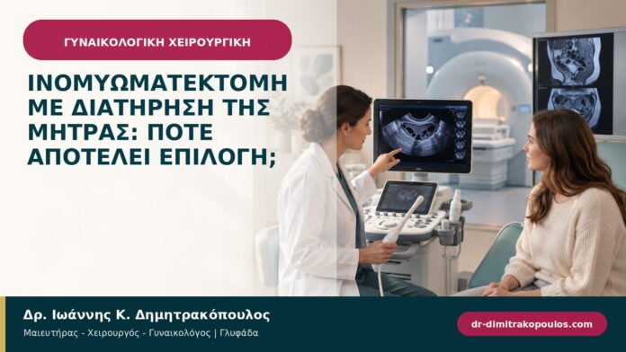 Ινομυωματεκτομή με διατήρηση της μήτρας: πότε αποτελεί επιλογή;