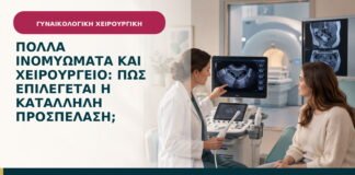 Πολλά ινομυώματα και χειρουργείο: πώς επιλέγεται η κατάλληλη προσπέλαση;