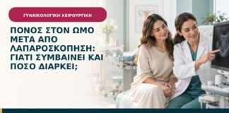 Πόνος στον ώμο μετά από λαπαροσκόπηση: γιατί συμβαίνει και πόσο διαρκεί;