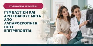 Γυμναστική και άρση βάρους μετά από λαπαροσκόπηση: πότε επιτρέπονται;