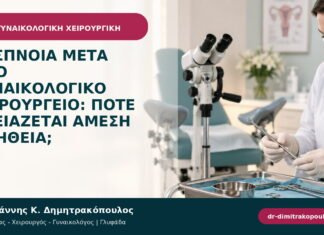 Δύσπνοια μετά από γυναικολογικό χειρουργείο: πότε χρειάζεται άμεση βοήθεια; Δύσπνοια μετά από γυναικολογικό χειρουργείο: πότε χρειάζεται άμεση βοήθεια;