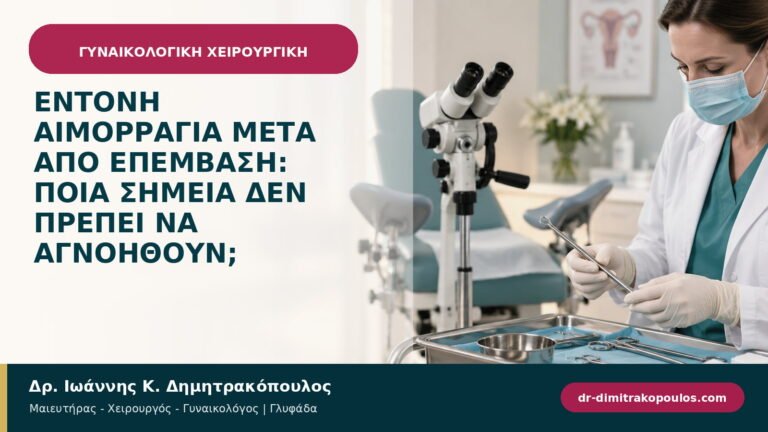 Έντονη αιμορραγία μετά από επέμβαση: ποια σημεία δεν πρέπει να αγνοηθούν;