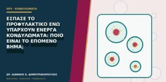 Έσπασε το προφυλακτικό ενώ υπάρχουν ενεργά κονδυλώματα: ποιο είναι το επόμενο βήμα;