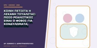 Κοινή πετσέτα ή λεκάνη τουαλέτας: πόσο ρεαλιστικός είναι ο φόβος για κονδυλώματα;