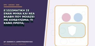 Εξωσωματική σε έναν μήνα και νέα βλάβη που μοιάζει με κονδύλωμα: τι κάνω πρώτα;