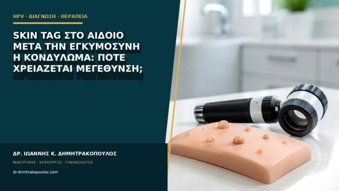 hpv-kondylomata-b85-18 Skin tag στο αιδοίο μετά την εγκυμοσύνη ή κονδύλωμα: πότε χρειάζεται μεγέθυνση;