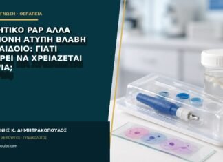 Αρνητικό Pap αλλά επίμονη άτυπη βλάβη στο αιδοίο: γιατί μπορεί να χρειάζεται βιοψία;