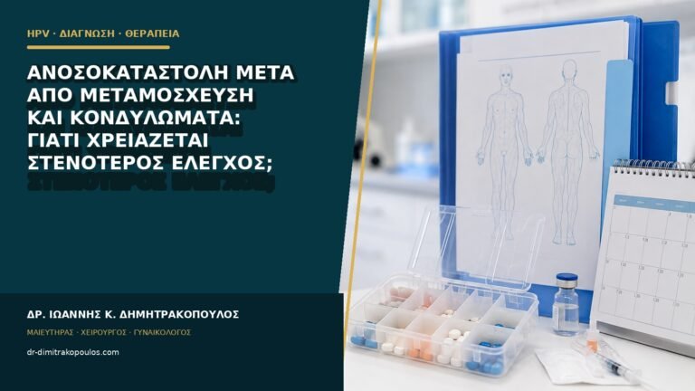 Ανοσοκαταστολή μετά από μεταμόσχευση και κονδυλώματα: γιατί χρειάζεται στενότερος έλεγχος;
