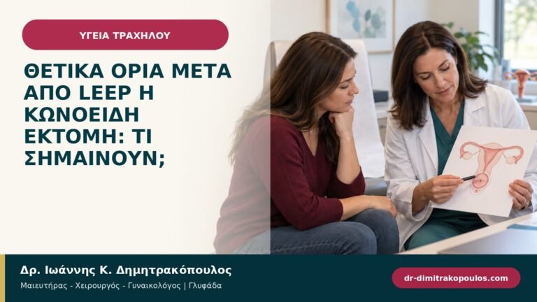 Θετικά όρια μετά από LEEP ή κωνοειδή εκτομή: τι σημαίνουν;