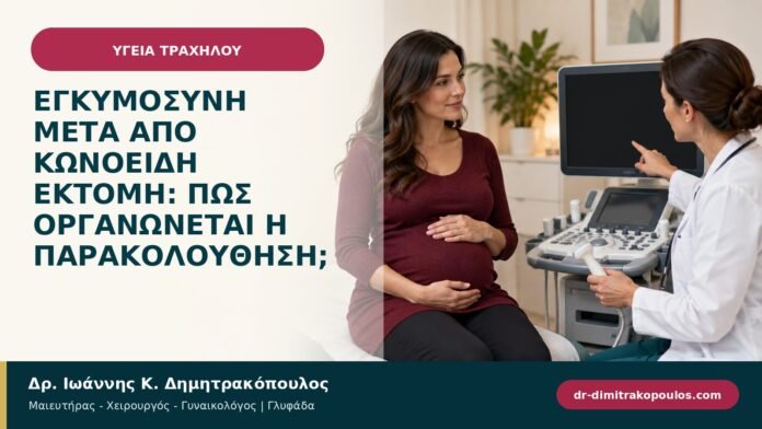 Εγκυμοσύνη μετά από κωνοειδή εκτομή: πώς οργανώνεται η παρακολούθηση; Εγκυμοσύνη μετά από κωνοειδή εκτομή: πώς οργανώνεται η παρακολούθηση;