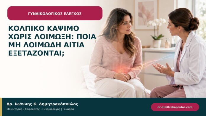 Κολπικό κάψιμο χωρίς λοίμωξη: ποια μη λοιμώδη αίτια εξετάζονται;